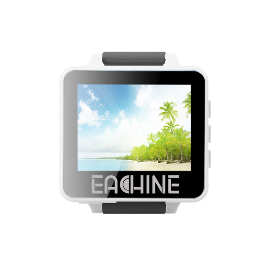 Eachine RD200 2" 5.8GHz 48CH FPV Wearable Watch DVR RaceBand Monitor Receiver OSD Built-in Battery Support AV-In for FPV RC Drone Transmitter Mount