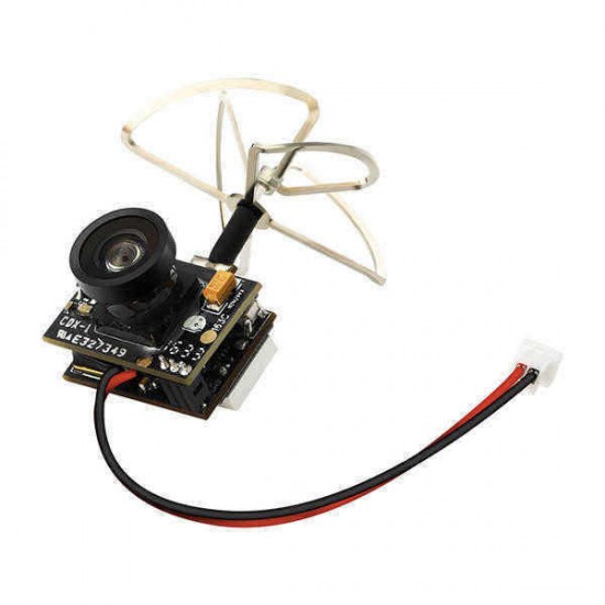 Eachine TX02 NTSC Super Mini AIO 5.8G 40CH 200mW VTX 600TVL 1/4 Cmos FPV Camera