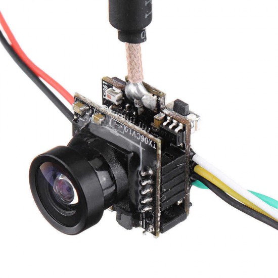 Eachine TX06 700TVL FOV 120 Degree 5.8Ghz 48CH Smart Audio Mini FPV Camera Support Pitmode AIO Transmitter For RC Drone Tiny Whoop