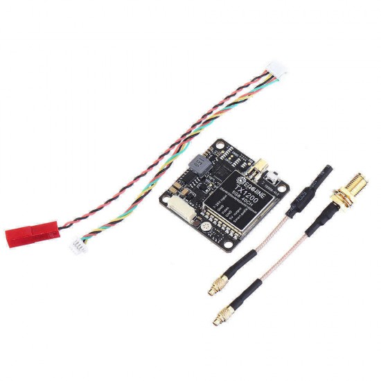 Eachine TX1200 25/200/600/1000mW 5.8GHz 40CH FPV Transmitter LED Display Support Smart Audio OSD Pitmode MIC