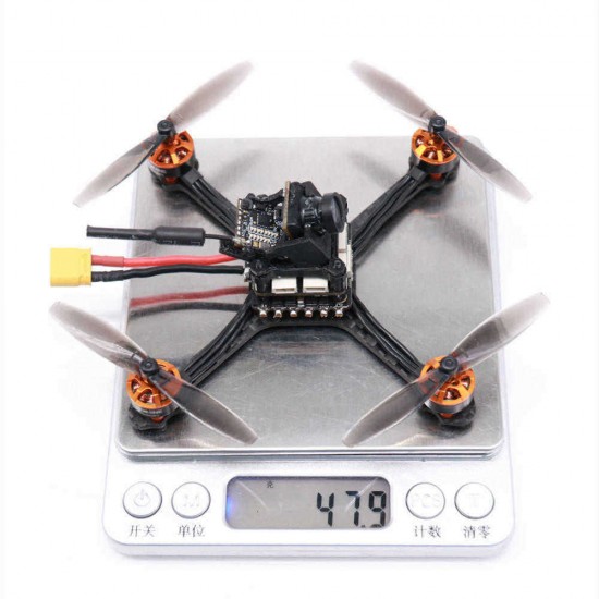 Eachine Tyro69 105mm F4 OSD 2.5 Inch 2-3S DIY FPV Racing Drone PNP w/ Caddx Beetle V2 1200TVL Camera