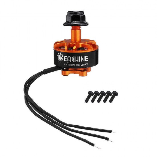 Eachine Tyro79 3 Inch DIY Version FPV Racing RC Drone Spare Part 1607 2800KV 2-4S Brushless Motor