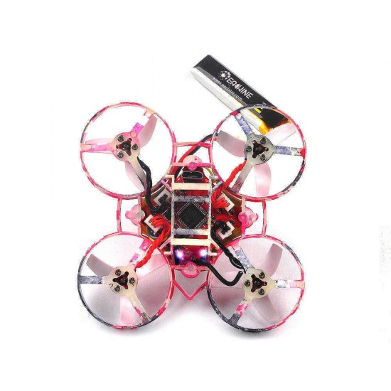 Eachine US65 UK65 65mm Whoop FPV Racing Drone BNF Crazybee F3 Flight Controller OSD 6A Blheli_S ESC