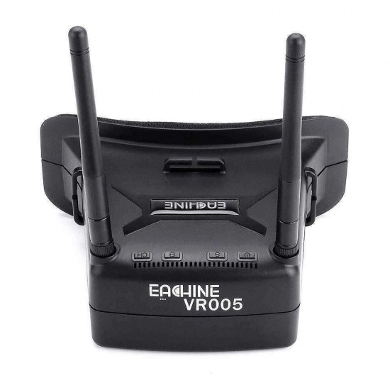 Eachine VR005 2.7 Inch 5.8G 48CH FPV Goggles Raceband Auto-Search With Dual Antennas 3.7V 1000mAh Battery For RC Drone Beginner