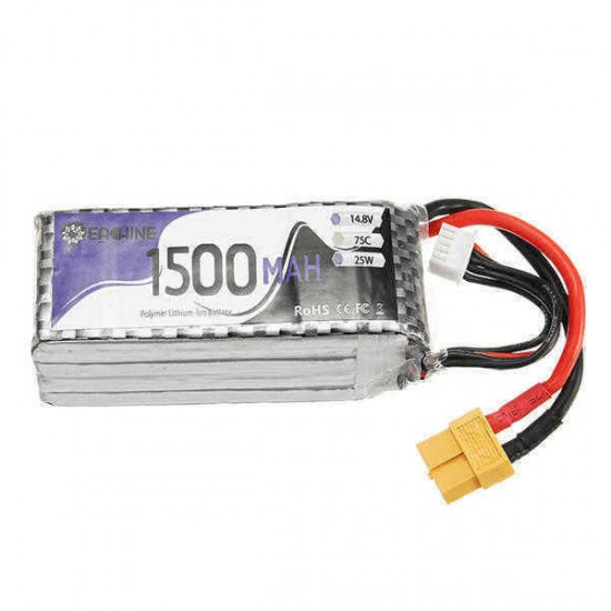 Eachine Wizard X220S FPV Racer RC Drone Spare Part 4S 14.8V 1500mAh 75C Battery XT60