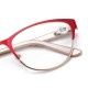 Elderly Ultralight Cat Eye Half Frame Reading Glasses Universal Presbyopic Eyeglasses