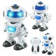 Electric Intelligent Robot Remote Controlled RC Dancing Robot