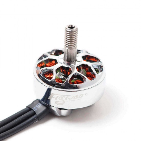 FLYWOO NIN N2306 2306 2-6S FPV 1750/2450/2750KV Brushless Motor Gold Silver for RC Drone FPV Racing