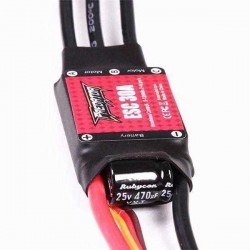 FMS Predator 30A Brushless ESC With 2A Linear BEC XT60 Plug for RC Models