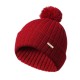 Fashion Mens Womens Cotton Thicken Earmuffs Ski Knit Hat Outdoor Winter Headgear Bonnet Beanie