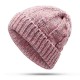 Fashion Mens Womens Thicken Earmuffs Ski Knit Hat Outdoor Winter Warm Bonnet Beanie