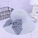 Fashion Outdoor Summer Sun Protection Wide Brimmed Floppy Hat With Bowknot for Women