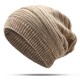 Fashion Winter Warm Knit Hat Outdoor Plus Size Plus Velvet Earmuffs Beanie Cap for Men Women