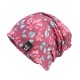 Fashion Women Winter Cotton Ponytail Beanie Caps Scarf Leisure Earmuffs Brimless Hat