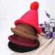 Fashion Women Winter Knitted Crochet Christmas Hat Wool Cap