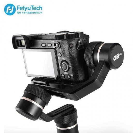 Feiyu Tech G6P G6 Plus 3-Axis Stabilized Handheld FPV Gimbal For Smartphone GoPro ILDC Pocket Camera