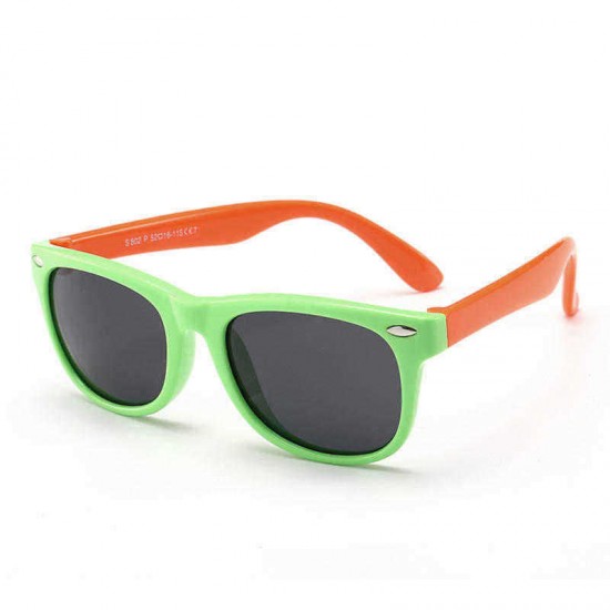 Flexible Kids Sunglasses Polarized Child Baby Safety Coating Sun Glasses UV400