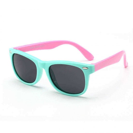 Flexible Kids Sunglasses Polarized Child Baby Safety Coating Sun Glasses UV400