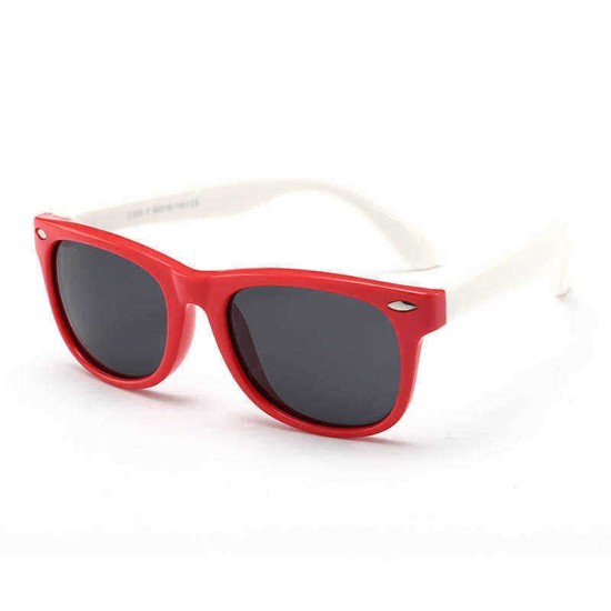 Flexible Kids Sunglasses Polarized Child Baby Safety Coating Sun Glasses UV400