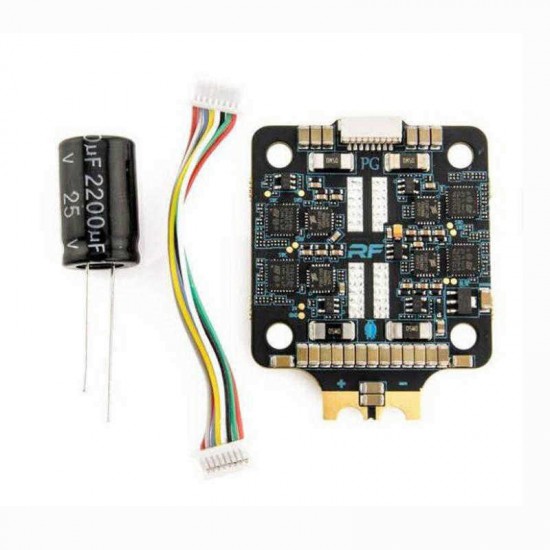 FlightOne RaceFlight SKITZO Bolt32 32Bit 50A 4-6S Blheli_32 4 In 1 Brushless ESC 30.5X30.5MM