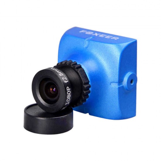 Foxeer HS1177 V2 600TVL CCD 2.5mm/2.8mm PAL/NTSC IR Blocked Mini FPV Camera 5-40V w/ Bracket