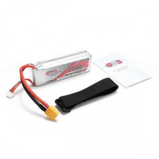 GAONENG GNB 11.1V 2200mAh 3S 110/220C Lipo Battery for RC Model Airplane Drone Helicopter