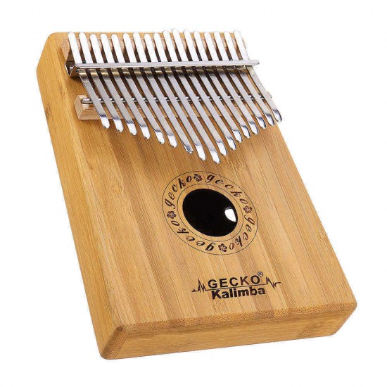 GECKO K17BA 17 keys Kalimba Bamboo B Tone Thumb Piano Finger With Tune Hammer