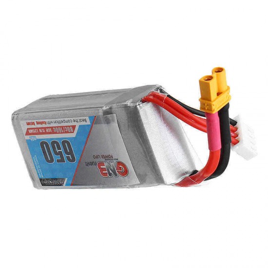 Gaoneng GNB 11.1V 650mAh 80C/160C 3S Lipo Battery XT30 Plug for RC Drone