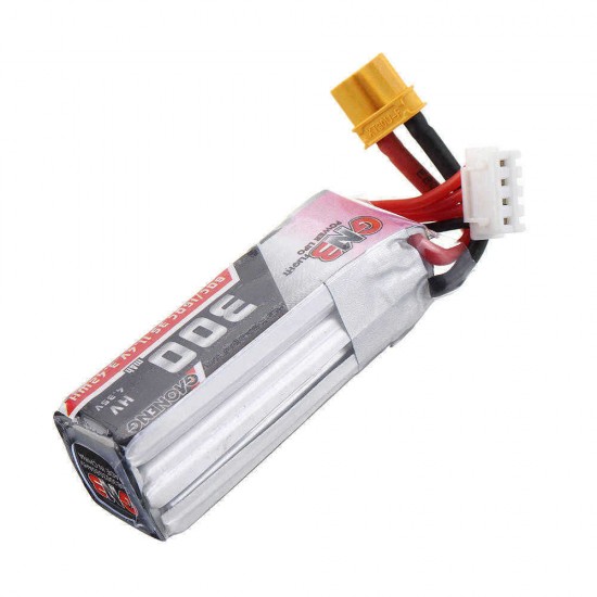 Gaoneng GNB 11.4V 300mAh 80C 3S XT30 Plug Lipo Battery for URUAV UR85/UR85HD Mobula7 HD Sailfly-X RC Drone