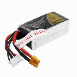 Gens Tattu 14.8V 650mAh 75C 4S1P Lipo Battery With XT30 Plug For RC FPV Quadcopter