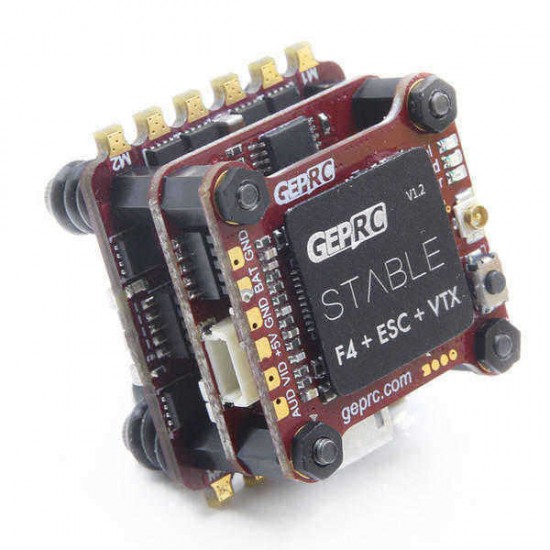 Geprc 20x20mm Stable Flytower 20A BL_S ESC & Omnibus F4 Flight Controller & 48CH 25/100/200mW VTX