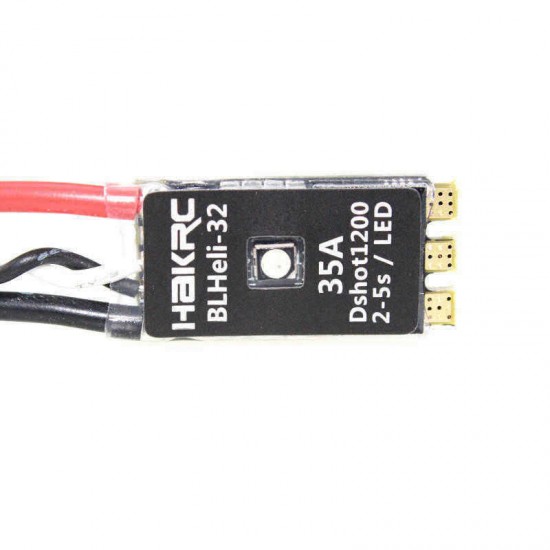 HAKRC BLHeli_32 Bit 35A 2-5S ESC Built-in LED Support Dshot1200 Multishot for FPV RC Drone