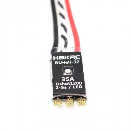 HAKRC BLHeli_32 Bit 35A 2-5S ESC Built-in LED Support Dshot1200 Multishot for FPV RC Drone