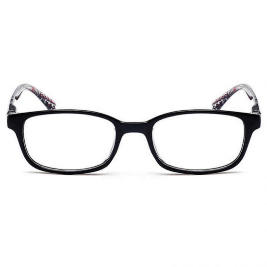 HD Resin Fashion Pattern Reading Eyeglasses Full Frame Computer Presbyopic Glasses