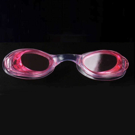 HD Waterproof Anti-fog Swimming Goggles with Earplug PC Anti-UV Eyewear Glasses with Case