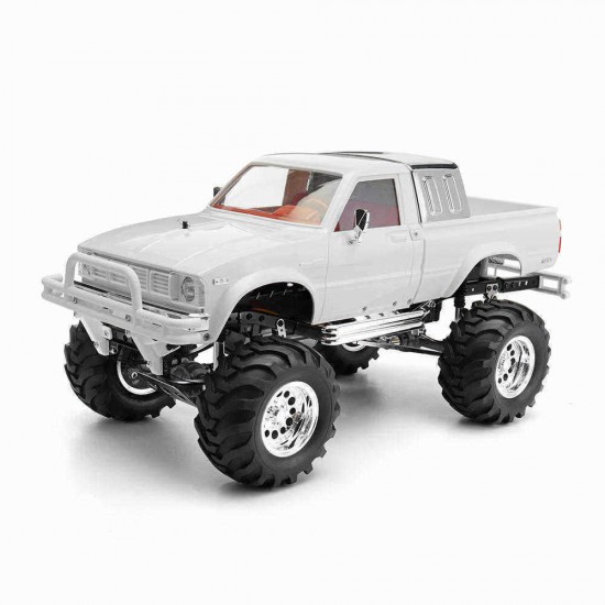 HG P407 1/10 2.4G 4WD Rally Rc Car for TOYATO Metal 4X4 Pickup Truck Rock Crawler RTR Toy