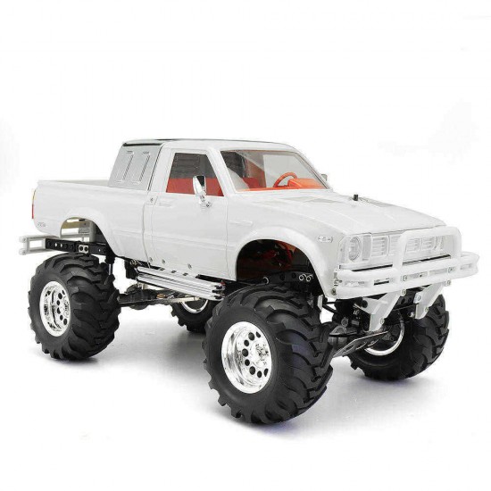 HG P407 1/10 2.4G 4WD Rally Rc Car for TOYATO Metal 4X4 Pickup Truck Rock Crawler RTR Toy