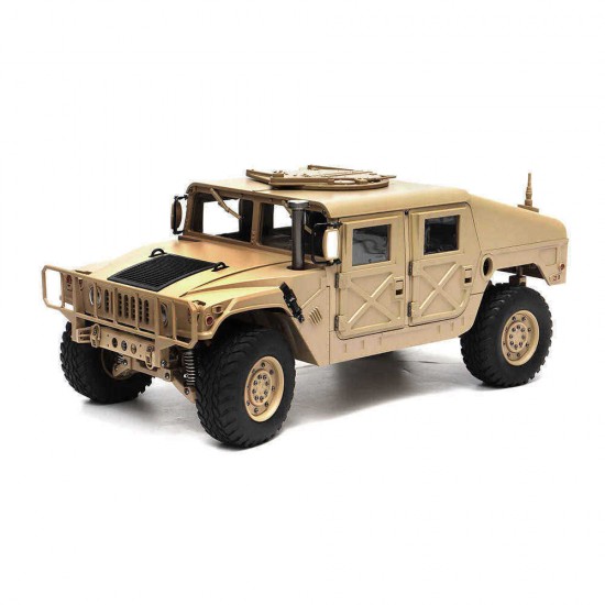 HG P408 1/10 2.4G 4WD 16CH 30km/h Rc Model Car U.S.4X4 Military Vehicle Truck without Battery Charger