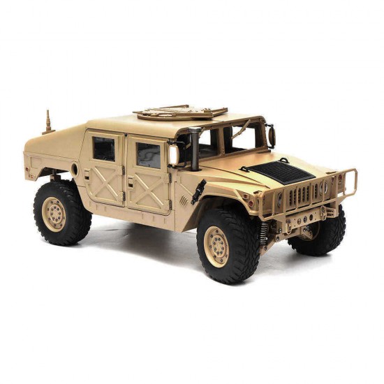 HG P408 1/10 2.4G 4WD 16CH 30km/h Rc Model Car U.S.4X4 Military Vehicle Truck without Battery Charger