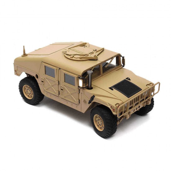 HG P408 1/10 2.4G 4WD 16CH 30km/h Rc Model Car U.S.4X4 Military Vehicle Truck without Battery Charger