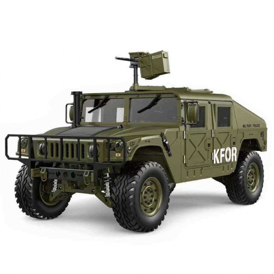 HG P408 1/10 2.4G 4WD 16CH 30km/h Rc Model Car U.S.4X4 Military Vehicle Truck without Battery Charger