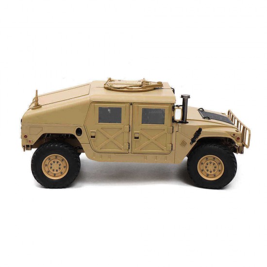 HG P408 1/10 2.4G 4WD 16CH 30km/h Rc Model Car U.S.4X4 Military Vehicle Truck without Battery Charger