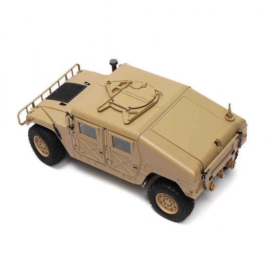 HG P408 1/10 2.4G 4WD 16CH 30km/h Rc Model Car U.S.4X4 Military Vehicle Truck without Battery Charger