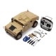 HG P408 1/10 2.4G 4WD 16CH 30km/h Rc Model Car U.S.4X4 Military Vehicle Truck without Battery Charger