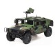 HG P408 Upgraded Light Sound 1/10 2.4G 4WD 16CH 30km/h RC Car U.S.4X4 Military Vehicle Truck without Battery Charger