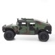 HG P408 Upgraded Light Sound 1/10 2.4G 4WD 16CH 30km/h RC Car U.S.4X4 Military Vehicle Truck without Battery Charger