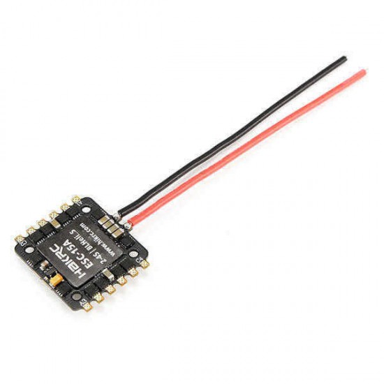 Hakrc 20x20mm 15A Blheli_S BB2 2-4S Dshot 4 In 1 ESC for RC FPV Racing Drone