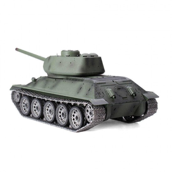 Henglong 3909 2.4G 1/16 Metal T34 2.4G RC Tank Car Vehicle Models 6.0 Version