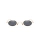 High-definition Visual UV 400 Protection Easy to Clean Small Round Frame Metal Sunglasses