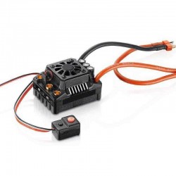 Hobbywing EzRun Max8 v3 150A Waterproof Brushless ESC T/TRX Plug+2200KV Motor For 1/8 RC Car Parts